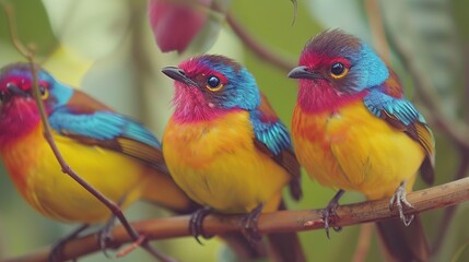 Obraz premium colibri birds, the smallest bird world 