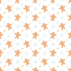 Seamless christmas pattern. New year background