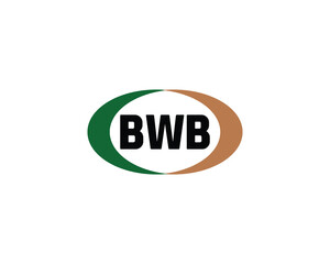 BWB logo design vector template. BWB