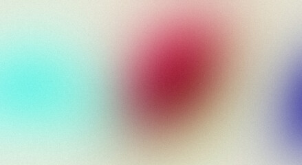 Light pastel retro colors grainy gradient, summer poster design. Abstract blue magenta green color noisy gradient light teal white colors. Smooth pastel color flow, website header design, cover