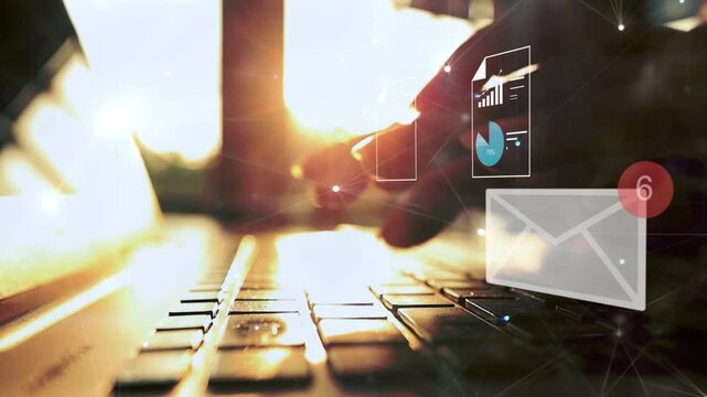 Sending e-mail: Mail being sent