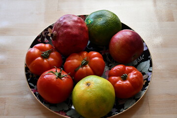 Fruits and vegetables