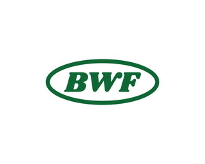 BWF Logo design vector template. BWF