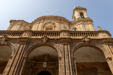 Fototapeta premium Cathedral of San Lorenzo in Trapani, Sicily, Italy