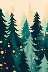 Obraz premium Waldlandschaft Tags