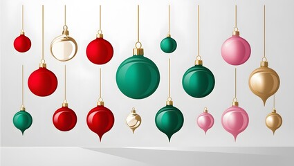 Gold and Red Ornament Graphics