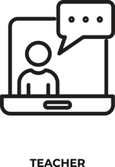 Teacher Vector illustation