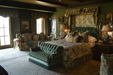 Elegant Bedroom with Essential Furniture and Comfort