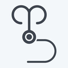 Icon Rope Hook. related to Ninja symbol. glyph style. simple illustration