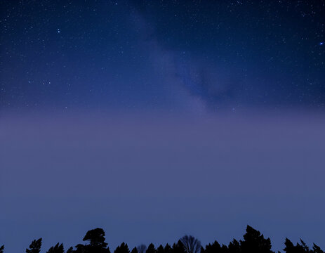 starry night sky