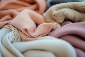 Soft Suede Textures in Muted Colors