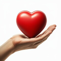 Fototapeta premium heart in hands