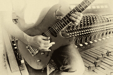 Im Tonstudio