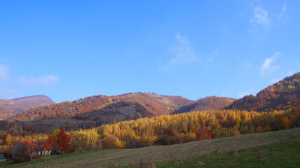 autumn in the mountains