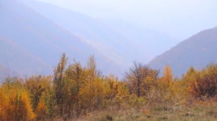 autumn in the mountains
