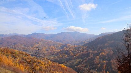 autumn in the mountains