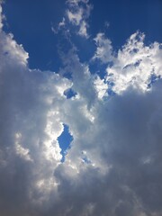 clouds in the sky