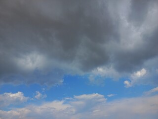 Obraz premium time lapse clouds