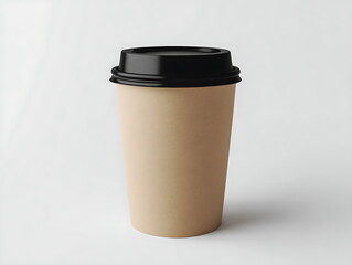 Photo of a coffee cup made from brown kraft