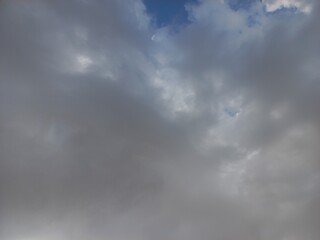 Obraz premium storm clouds timelapse