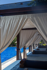 バリ島旅行　コンラッドバリのプールサイド②