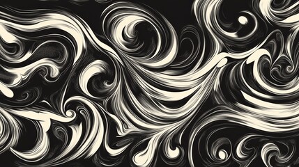 Abstract swirling background illustration