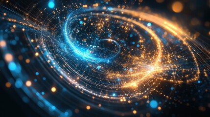 Obraz premium Quantum hardware development creating advanced quantum processors