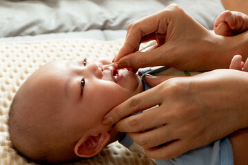 Baby Care Routine Close-Up