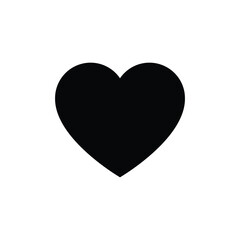 heart shape, love, like icon vector