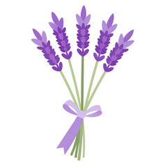 Obraz premium bouquet of violet flowers, bouquet of spring flowers, bouquet of flowers