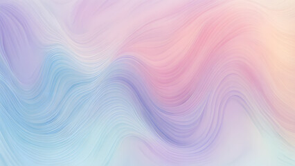 Fototapeta premium A colorful, wavy background with a blue and pink hue