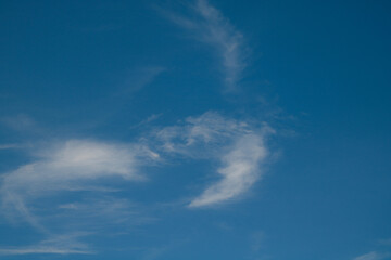blue sky with clouds