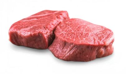 Fototapeta premium Filet Mignon on white background