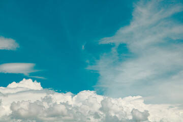 clouds in the sky