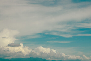 clouds in the sky