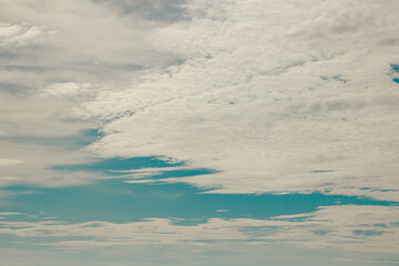 blue sky with clouds
