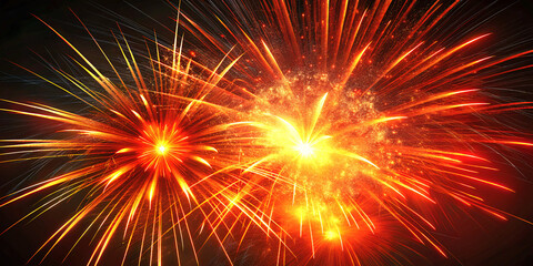 Fototapeta premium light, star, space, fractal, design, explosion, night, fire, black, bright, flash, shine, illustration, celebration, stars, firework, holiday, energy, pattern, sparkle, fireworks, color, power, flare,