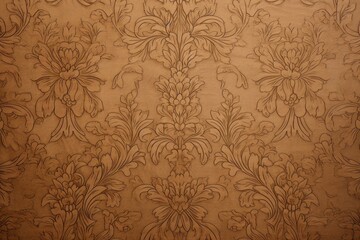 Obraz premium Damask pattern architecture backgrounds wallpaper.