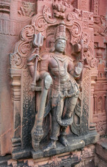 Aghoreshwara Temple, Dravidian architecture, Keladi Nayaka period. India.