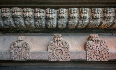Aghoreshwara Temple, Dravidian architecture, Keladi Nayaka period. India.