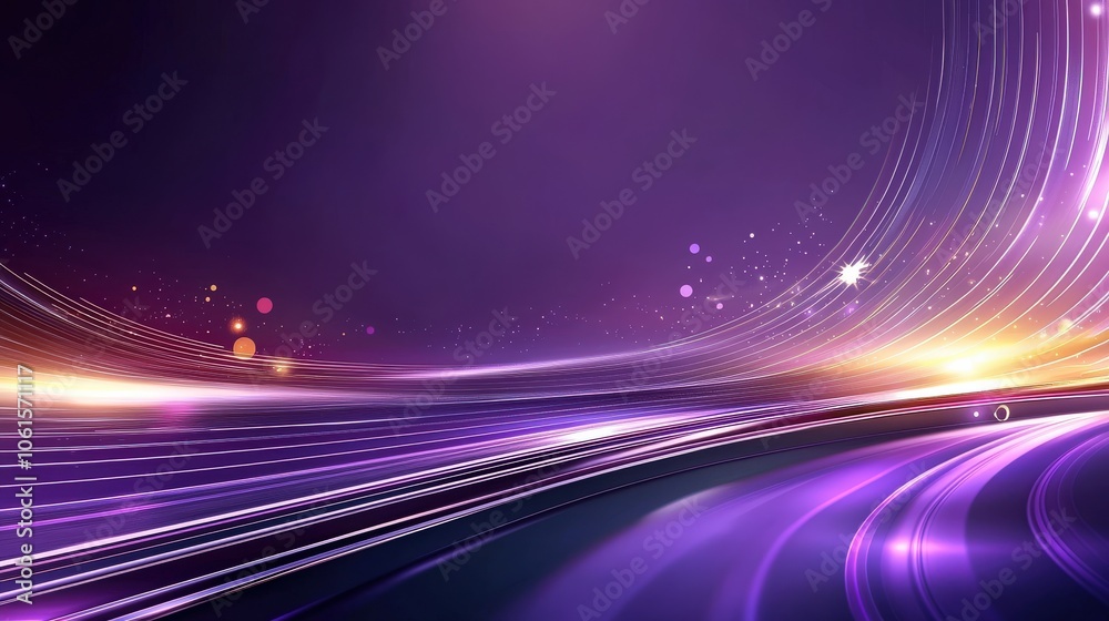 Poster abstract purple backdrop with structured grid lines and subtle shadows, creating a modern and layere