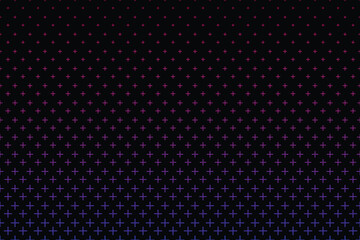 Neon plus pattern gradient background