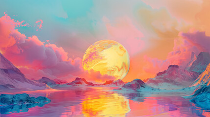 Within a cloud-based creative studio, artists and designers collaborate remotely, using powerful tools to bring their visions to life and push the limits of art and design.