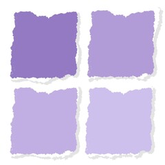 Obraz premium set of watercolor strokes