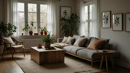 Fototapeta premium modern living room