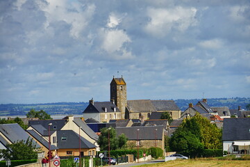 The village of Beauvoir in Normandy, France