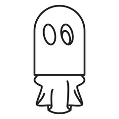 cute alien ghost