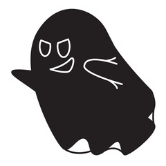 haloween ghost fun icon