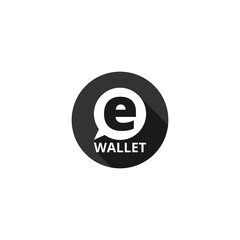 Electronic Wallet icon isolated on transparent background