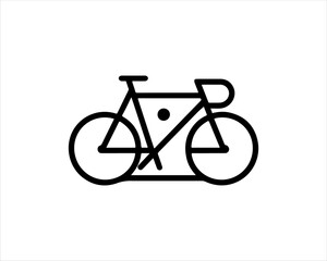 bicycle icon vector illustration